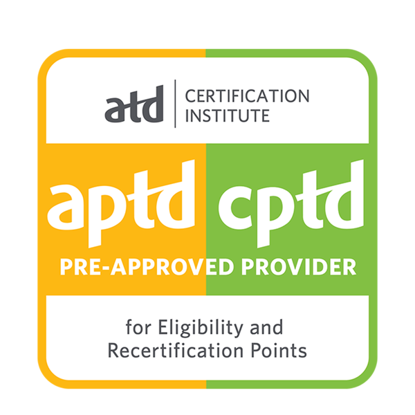 ATD APTD CPTD Credential
